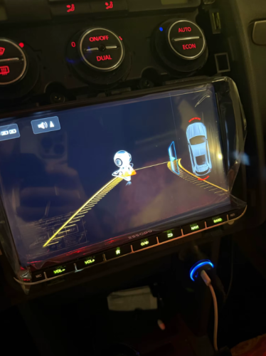 Autoradio VW Caddy CarPlay photo review