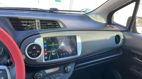 Autoradio Toyota Yaris CarPlay photo review