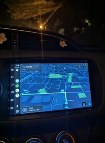 Autoradio Toyota Yaris CarPlay photo review