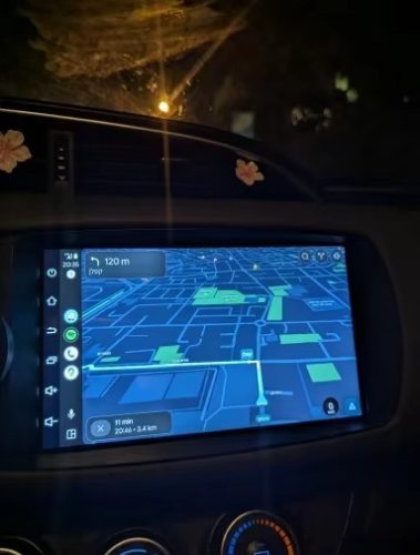 Autoradio Toyota Yaris CarPlay photo review