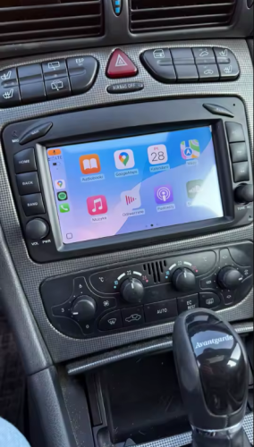 Autoradio Mercedes Classe C CarPlay photo review