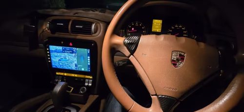 Autoradio Porsche Cayenne CarPlay photo review