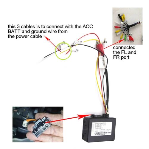 Boîtier de connexion fibre optique pour Porsche 911, 996 et 997