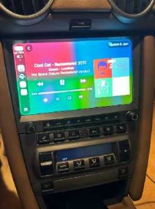 Autoradio Porsche Cayman CarPlay photo review