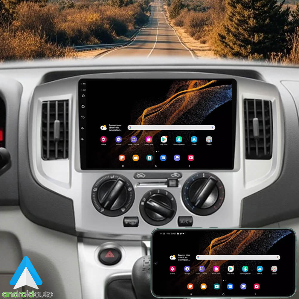 Autoradio GPS Nissan NV200 Android Auto - CarPlay – Image 4