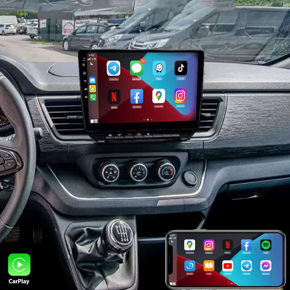 Autoradio CarPlay Renault Trafic – Image 4