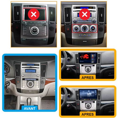 Autoradio CarPlay Hyundai ix-55